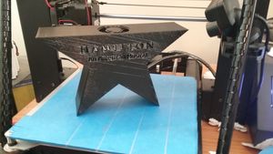 Star base after printing